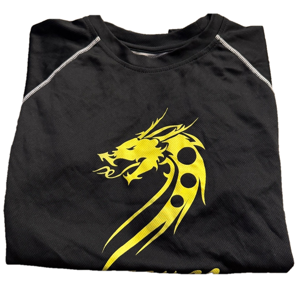 Shut Up and Paddle! | size S | Athletic Jersey | Black/White